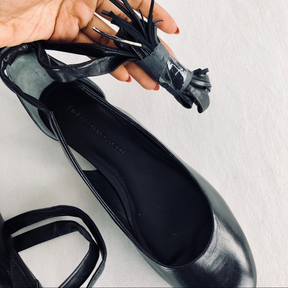 SIGERSON MORRISON elami leather flats (black) - Picture 6 of 9